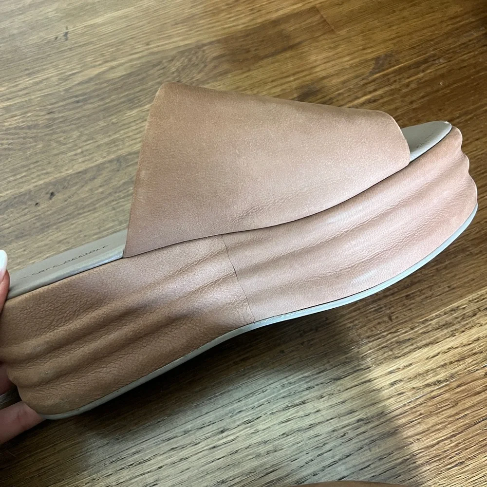 Free People Oak Platform Slide Sandals
